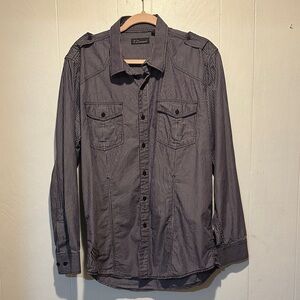 7‎ Diamonds men’s shirt size L Y2K
